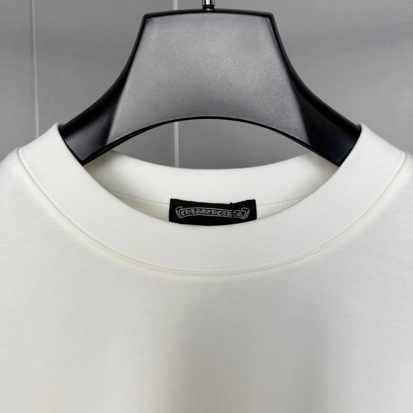 🅿️230 Chrome Hearts double-sided logo jacquard round neck half-sleeved T-shirt. Customized fabric, digital direct printing, 280g weight, loose fit. The color is very suitable for summer and the same style for men and women. Solid color sizes: S-XL